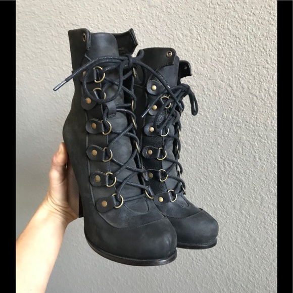 JEFFREY CAMPBELL Lace Up Bootie - Picture 5 of 12